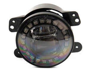 Raxiom Axial Series Nighthawk LED Fog Lights: Fits Most Jeep Wrangler Models (2007-2026)