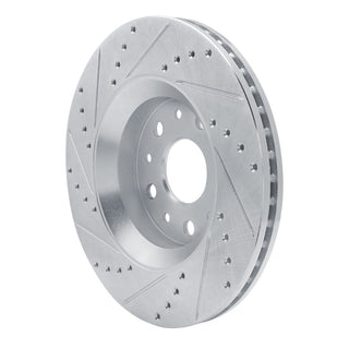 R1 Concepts Drilled & Slotted Brake Rotor (FRONT RIGHT): Fits Jeep Gladiator / Wrangler 2007-2026 2.0L / 3.6L