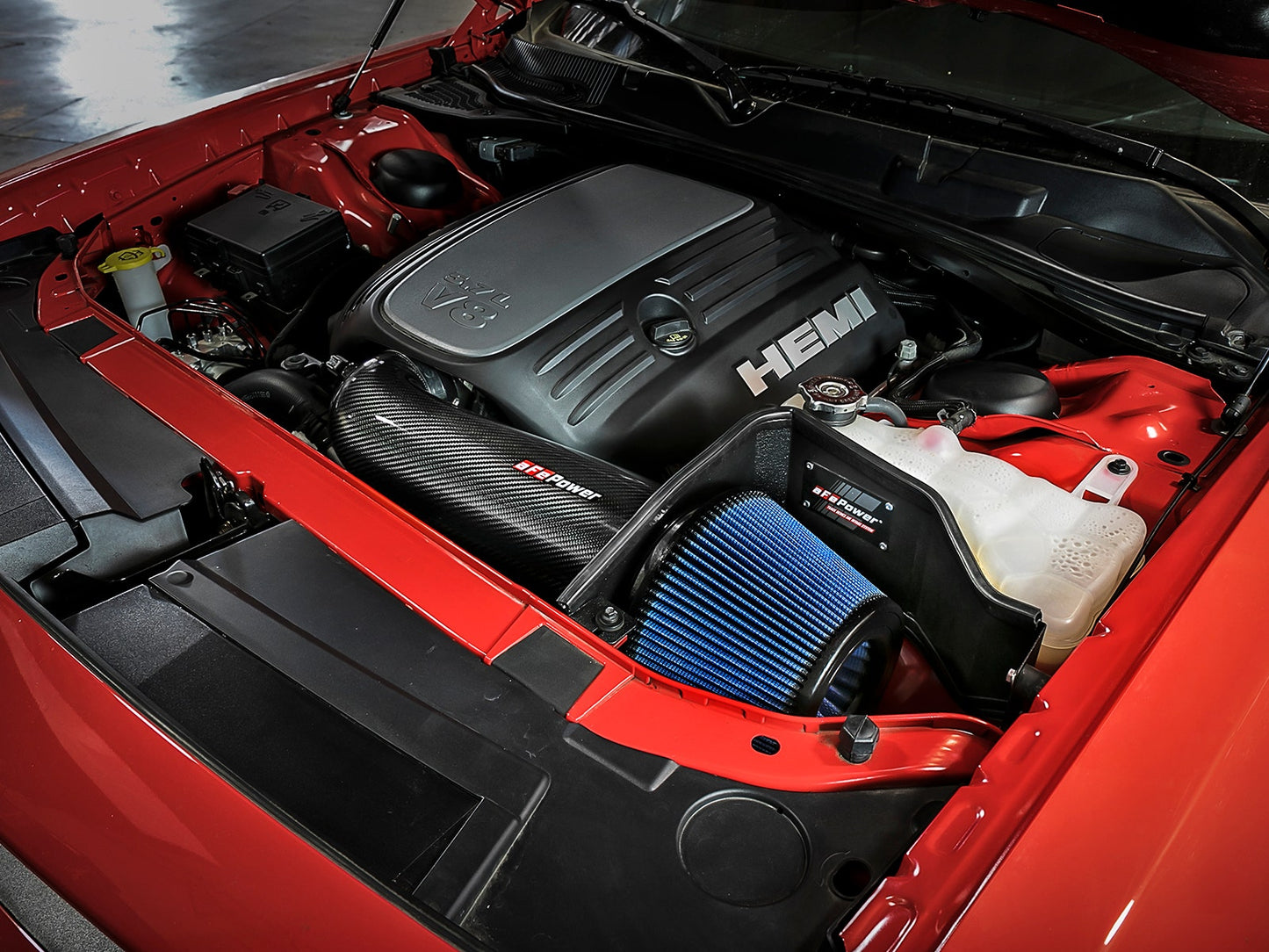 AFE Cold Air Intake (Stage 2, Carbon Fiber): Chrysler 300 / Dodge Challenger / Charger 5.7L Hemi 2011 - 2024