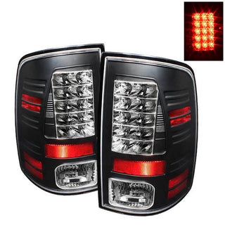 Spyder Black LED Tail Lights: Dodge Ram 2009 - 2012