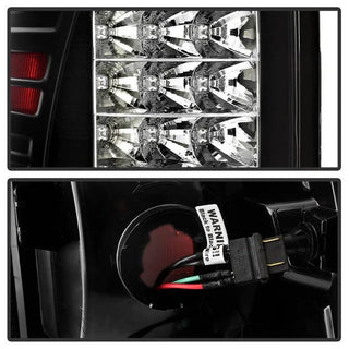Spyder Black LED Tail Lights: Dodge Ram 2009 - 2012