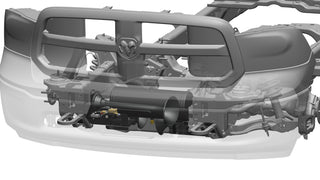 Kleinn 09-18 Dodge Ram 1500 Onboard Air System w/ Model 730 Horns