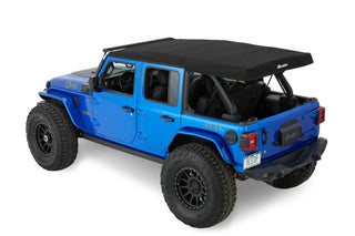 Bestop Supertop Premium Black Twill (F&R): Jeep Wrangler JL 2018-2025 2.0L/3.6L