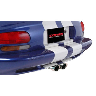 Corsa Exhaust System: Dodge Viper GTS & RT10 1996 - 2002