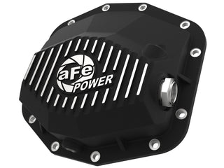 AFE Pro Series Rear Differential Cover (Black w/Machined Fins): Ram 6.2L 1500 TRX 2021 - 2024