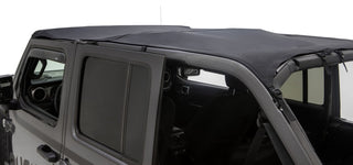 Rugged Ridge Savannah Brief Top Black: Jeep Wrangler JL 2018-2023 2.0L/3.6L