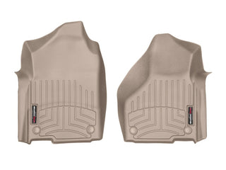 WeatherTech Front FloorLiner Tan (FRONT): Ram 2500/3500 2019-2026 6.4L/6.7L