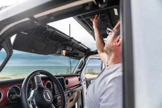 Rugged Ridge Voyager Fastback Soft Top - Black Diamond: Fits Most Jeep Gladiator Models (2018-2026)