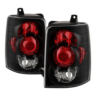 Spyder Black Euro Tail Lights: Jeep Grand Cherokee 1993 - 1998
