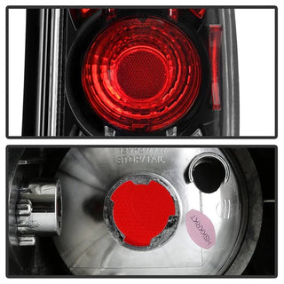 Spyder Black Euro Tail Lights: Jeep Grand Cherokee 1993 - 1998