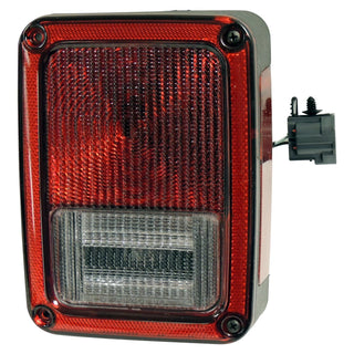 Crown Auto Right Tail Lamp Assembly w/ Wiring: Jeep Wrangler JK 2007-2018 3.6L/3.8L