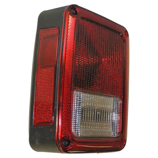 Crown Auto Left Tail Lamp Assembly w/ Wiring: Jeep Wrangler JK 2007-2018 3.6L/3.8L