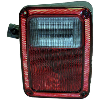 Crown Auto Left Tail Lamp Assembly w/ Wiring: Jeep Wrangler JK 2007-2018 3.6L/3.8L