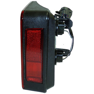 Crown Auto Left Tail Lamp Assembly w/ Wiring: Jeep Wrangler JK 2007-2018 3.6L/3.8L