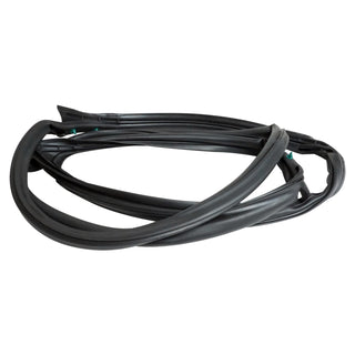 Crown Auto Left Front Door Weatherstrip: Jeep Wrangler JK 2007-2018 w/ Full Steel Doors