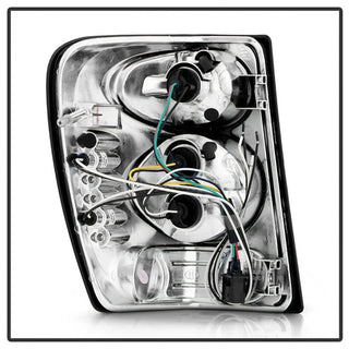 Spyder Chrome Euro Tail Lights: Jeep Grand Cherokee 1999 - 2004