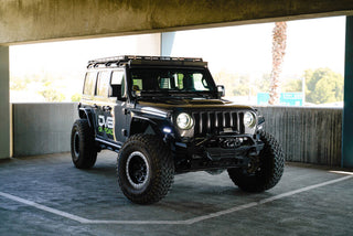 DV8 Offroad Light Bar Mount Low-Profile: Jeep Wrangler JL 2018-2026 / Gladiator JT 2020-2026