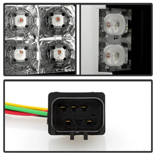 Spyder Black LED Tail Lights: Jeep Grand Cherokee 1999 - 2004