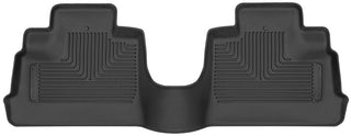 Husky Liners Black 2nd Row Floor Liners: Jeep Wrangler (2007-2017) / Wrangler JK (2018)