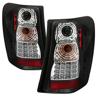 Spyder Black LED Tail Lights (Version 2): Jeep Grand Cherokee 1999 - 2004