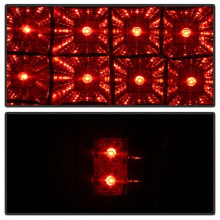 Spyder Black LED Tail Lights (Version 2): Jeep Grand Cherokee 1999 - 2004