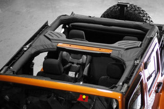 Rugged Ridge Vinyl Roll Bar Cover: Jeep Wrangler Unlimited JK 2007-2018 3.6L/3.8L V6