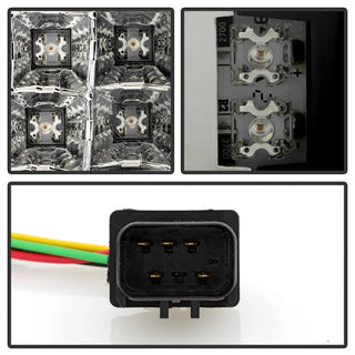 Spyder Black LED Tail Lights (Version 2): Jeep Grand Cherokee 1999 - 2004