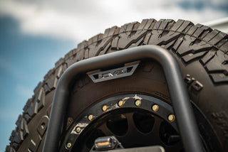 DV8 Offroad Body Mounted Tire Carrier: Jeep Wrangler JL 2018-2025 3.6L / 6.4L 392