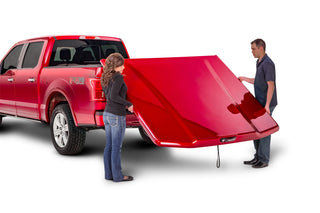 UnderCover Elite LX 5.7ft Bed Cover: Fits Most Dodge / Ram 1500 Models (2002-2024) - Flame Red