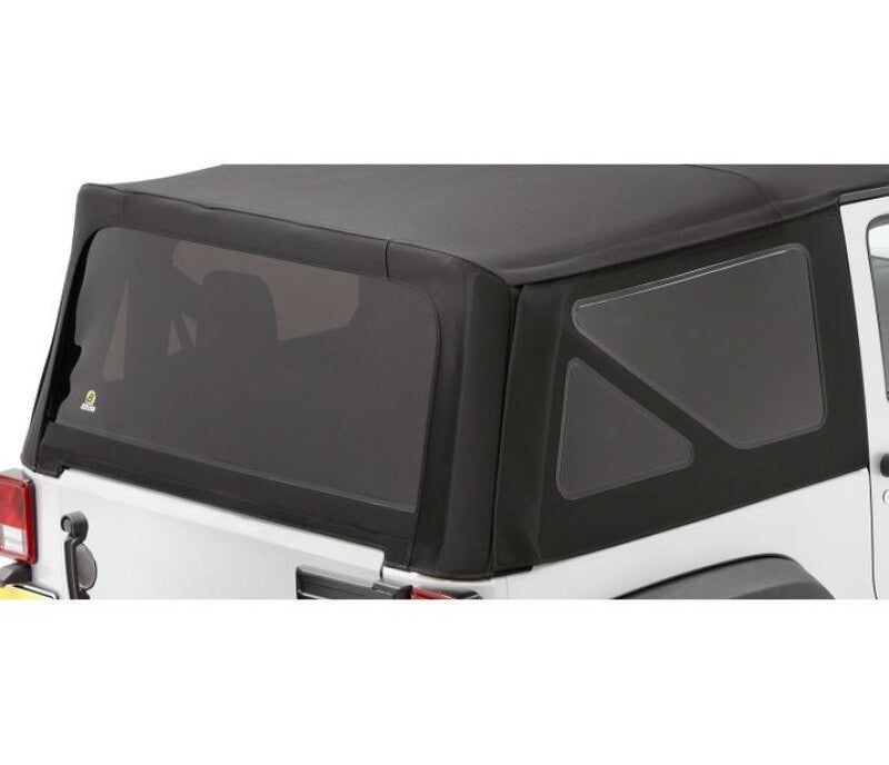 Bestop 2-Door Window Set Black Diamond Jeep Wrangler JK – FastHemis