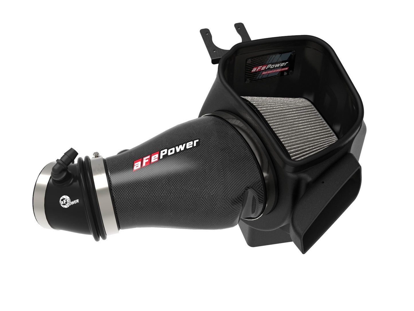 AFE Track Series Carbon Fiber Cold Air Intake: Dodge Durango SRT Hellcat  / Jeep Grand Cherokee Trackhawk 2018 - 2025