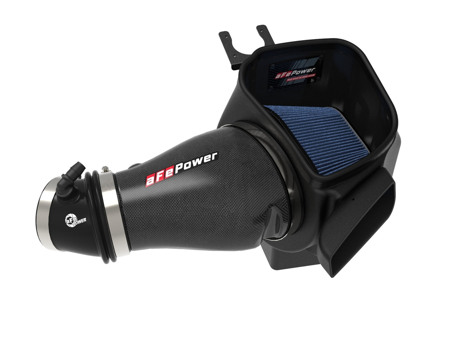 AFE Track Series Carbon Fiber Cold Air Intake: Dodge Durango SRT Hellcat  / Jeep Grand Cherokee Trackhawk 2018 - 2025