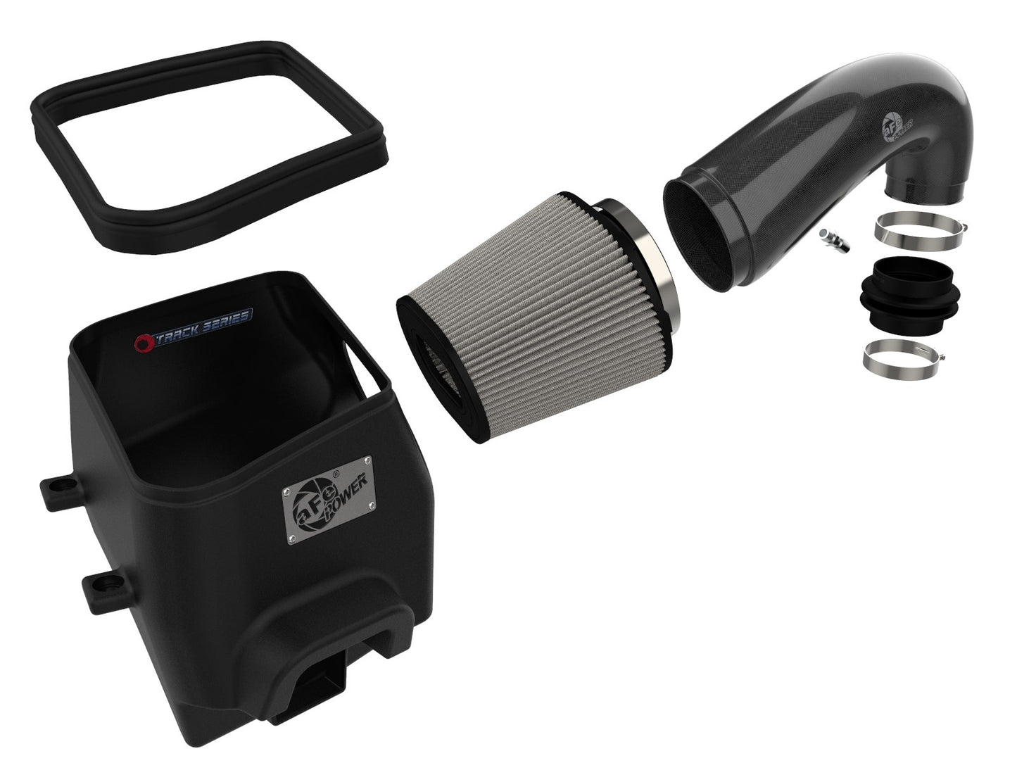 AFE Track Series Carbon Fiber Cold Air Intake: Ram 5.7L Hemi 1500 2019 - 2024