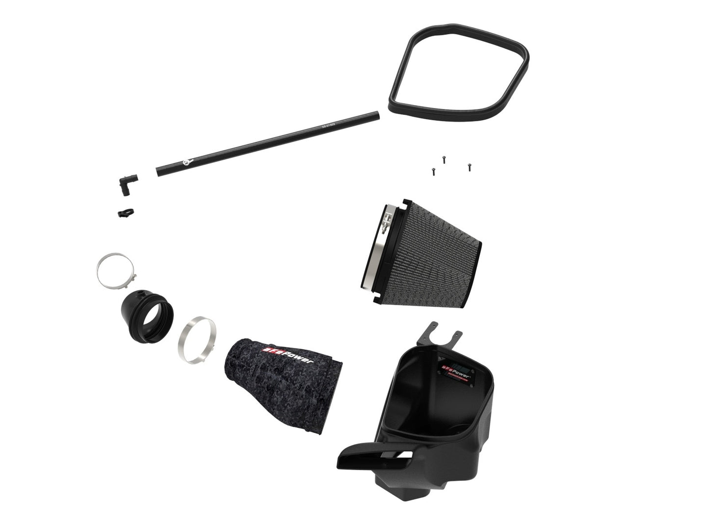 AFE Track Series Cold Air Intake: Dodge Durango 6.2L SRT Hellcat / Jeep Grand Cherokee 6.2L Trackhawk 2018 - 2025