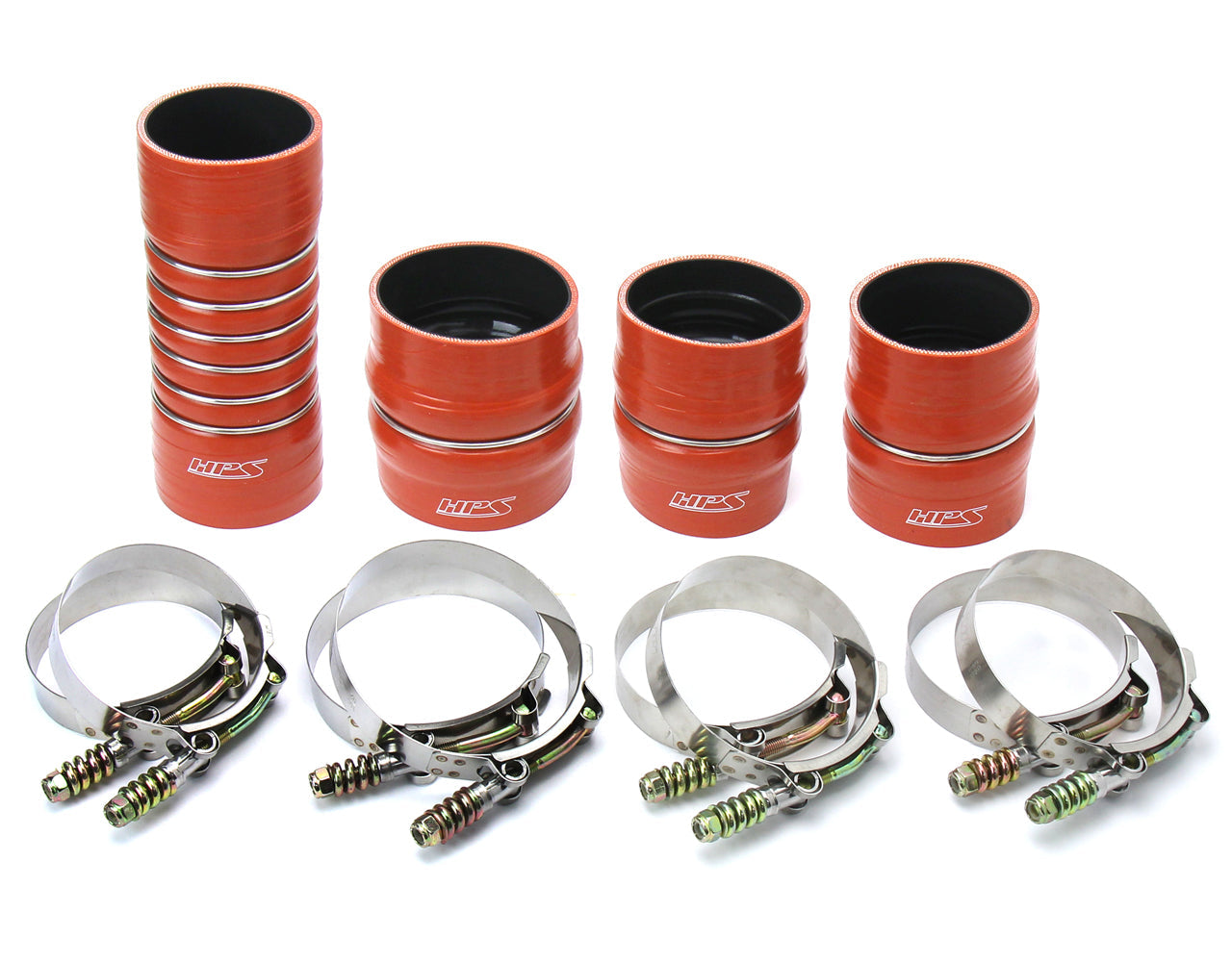 HPS Silicone Intercooler Hoses Kit: Dodge Ram 6.7L Diesel 2500 / 3500 2007 - 2010