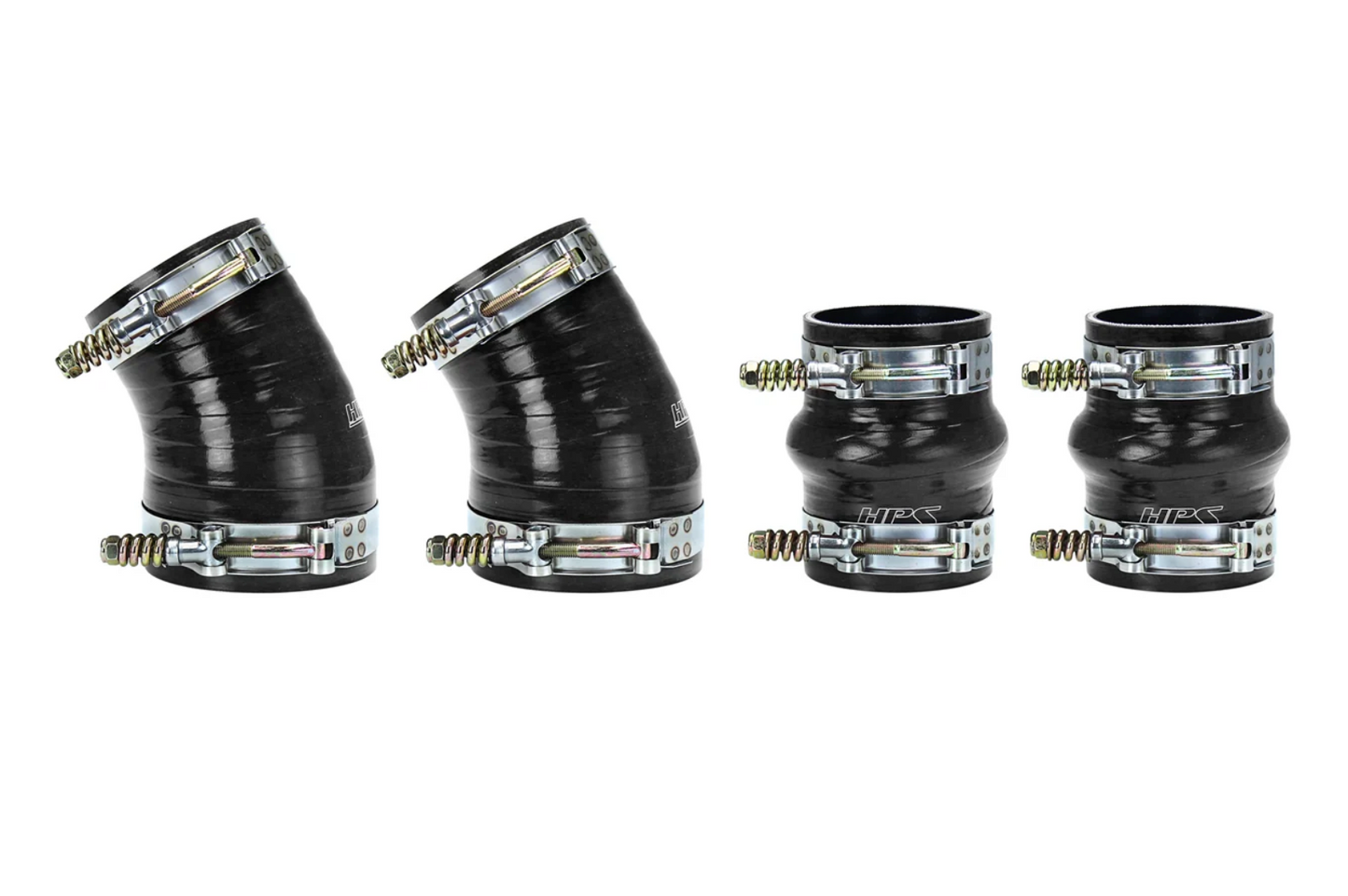 HPS High Temp Aramid Reinforced Silicone Intercooler Hose Boots Kit: Dodge Ram 5.9L Cummins Diesel  1994 - 2002