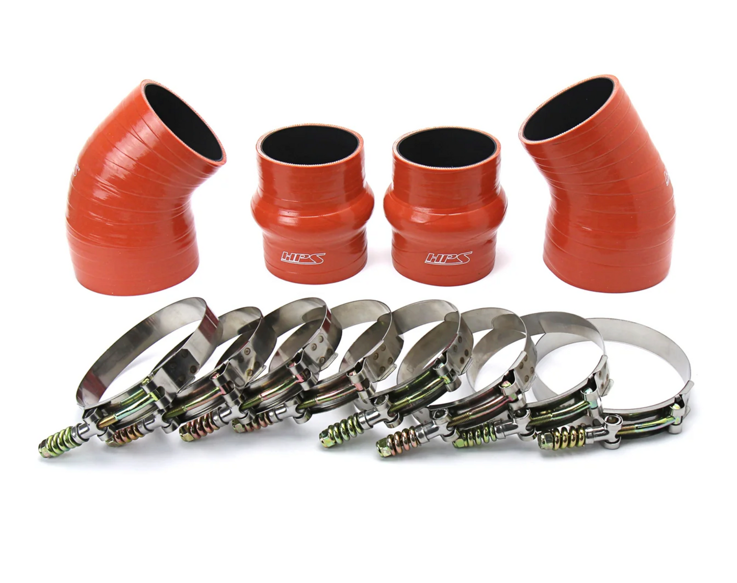 HPS High Temp Aramid Reinforced Silicone Intercooler Hose Boots Kit: Dodge Ram 5.9L Cummins Diesel  1994 - 2002