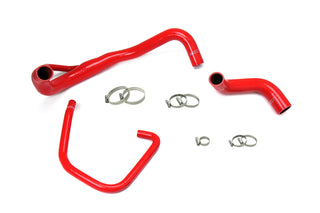 HPS Performance High Temp Reinforced Silicone Radiator Coolant Hose Kit Red 57-1646R-RED