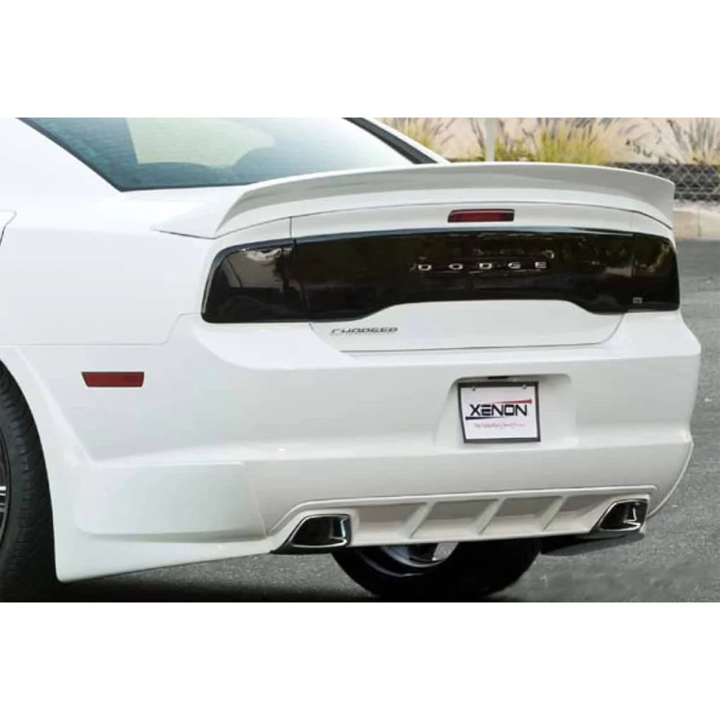 thumbnail image 2 of Smoked Black Taillight Guards Trim For Dodge Charger 2011-2014 – 4Pcs ABS Cover Set 2 of 5