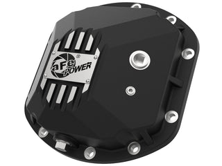 aFe Street Series Dana 30 Diff Cover Black Machined Fins (FRONT): Jeep Wrangler 1997-2018