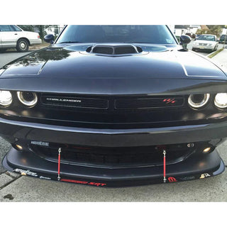 APR Carbon Fiber Front Wind Splitter w/ Rods: Dodge Challenger SRT / Scat Pack 2015 - 2023