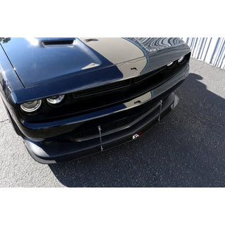 APR Carbon Fiber Front Wind Splitter w/ Rods: Dodge Challenger SRT / Scat Pack 2015 - 2023