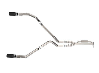 aFe Vulcan Series Stainless Steel Cat-Back Exhaust System w/ Black Tips: Ram 1500 3.0L Hurricane 2025 - 2026