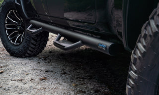 LUND Terrain HX Step Nerf Bars Black: Fits Ram 1500 Crew 2009-2015 3.6L/5.7L