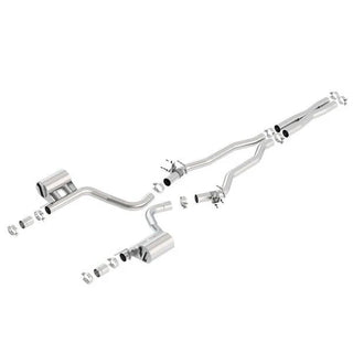 Borla Cat-Back Exhaust ATAK: Dodge Challenger 6.2L SRT Hellcat 2015 - 2023