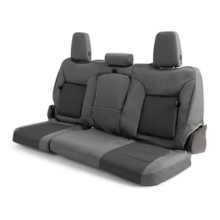 Covercraft 21-24 Dodge Durango Endura PrecisionFit Custom Front Row Seat Covers - Silver/Charcoal