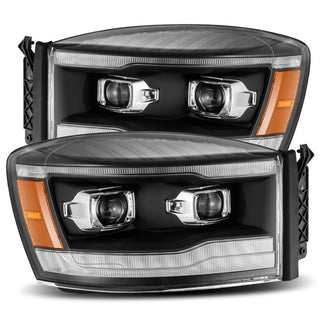 AlphaRex PRO Projector Headlights (Black): Dodge Ram 1500 (06-08) & 2500/3500 (06-09)