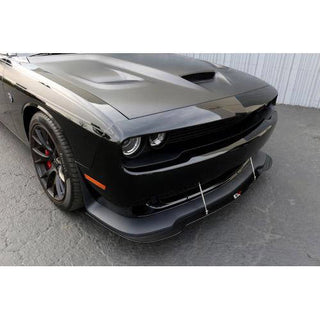 APR Carbon Fiber Front Wind Splitter w/ Rods: Dodge Challenger SRT Hellcat 2015 - 2023