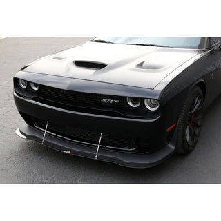 APR Carbon Fiber Front Wind Splitter w/ Rods: Dodge Challenger SRT Hellcat 2015 - 2023