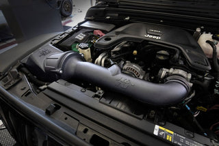 K&N Dryflow Air Intake System (F/I): Jeep Wrangler JL 2018-2026 / Gladiator 2020-2026 3.6L V6